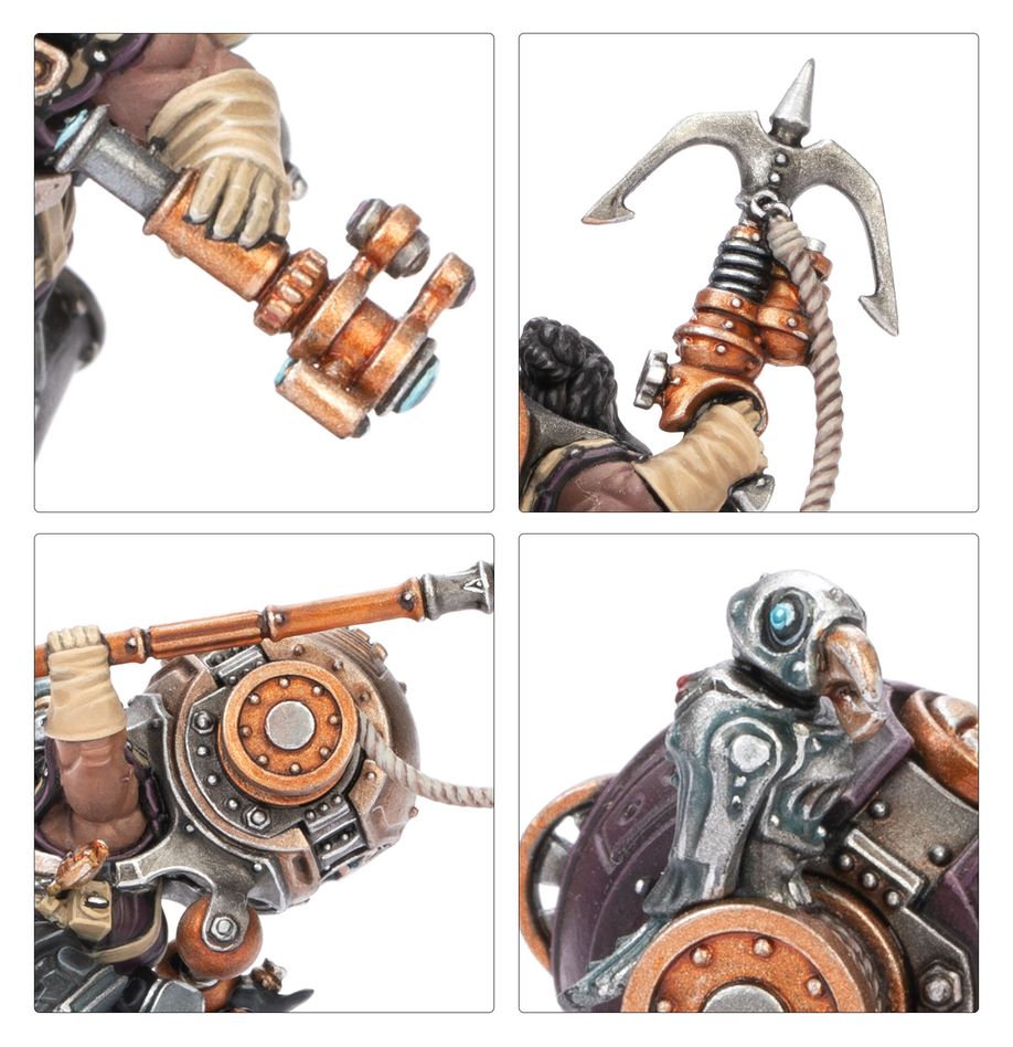 WARHAMMER AGE OF SIGMAR: KHARADRON OVERLORDS VONGRIM HARPOON CREW