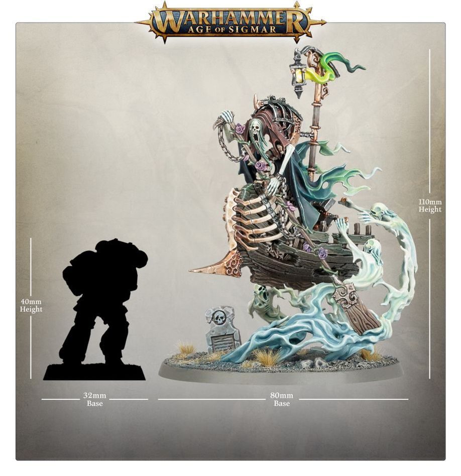 WARHAMMER AGE OF SIGMAR: NIGHTHAUNT AWLRACH THE DROWNER