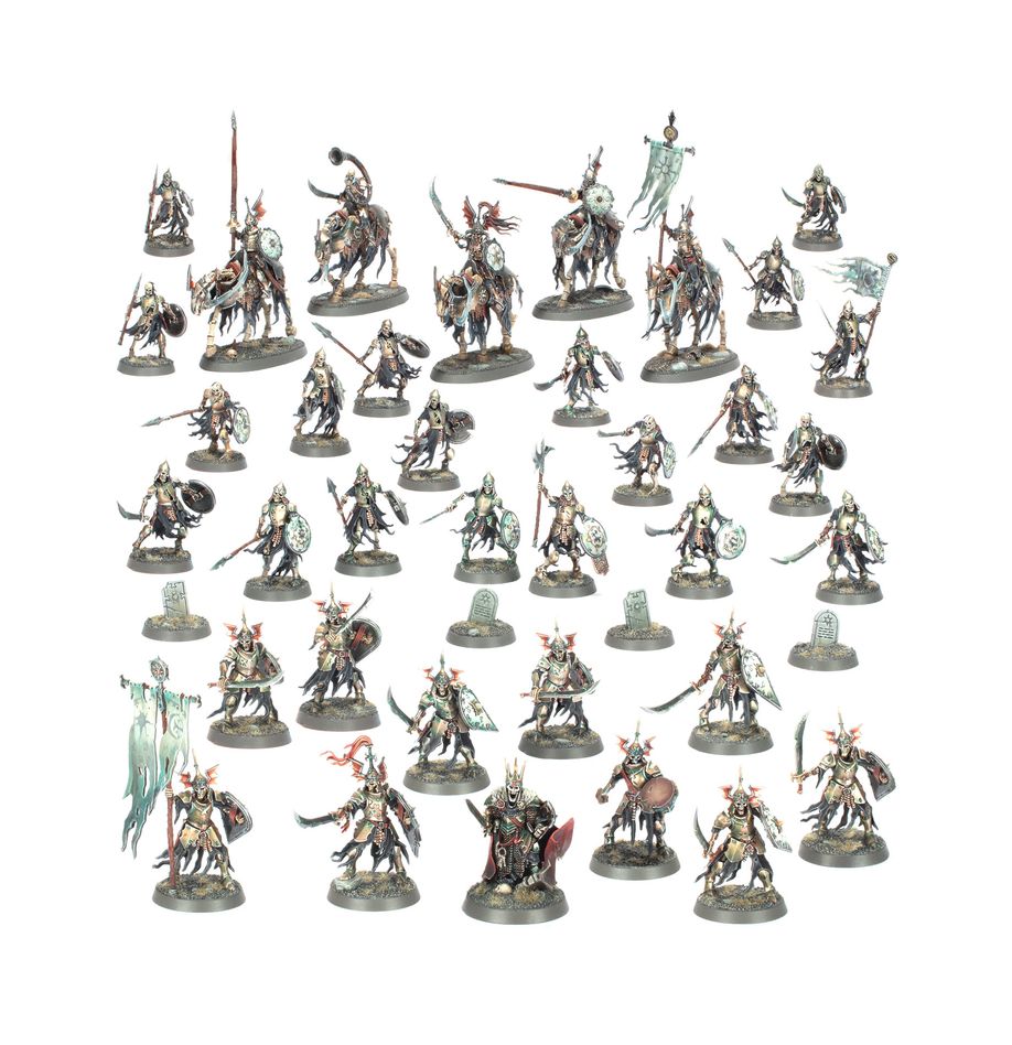 WARHAMMER AGE OF SIGMAR: SPEARHEAD SOULBLIGHT GRAVELORDS DEATHRATTLE TOMB HOST