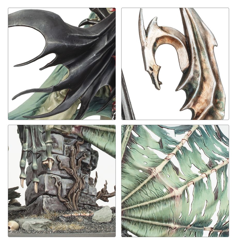 WARHAMMER AGE OF SIGMAR: SOULBLIGHT GRAVELORDS PRINCE VHORDRAI LORD OF THE CRIMSON KEEP