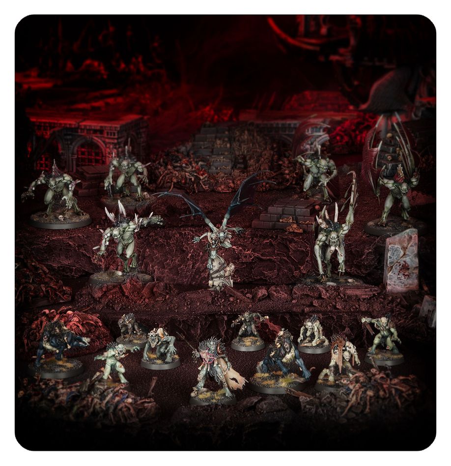 WARHAMMER AGE OF SIGMAR: SPEARHEAD FLEASH-EATER COURTS CHARNEL WATCH