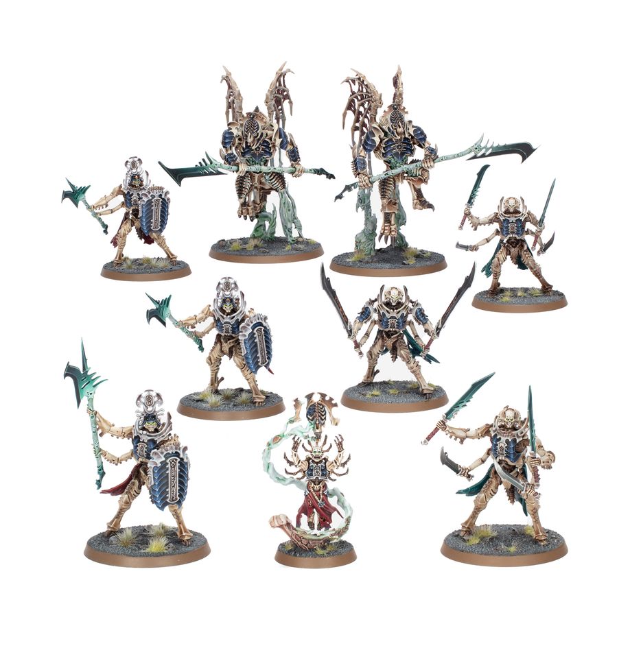 WARHAMMER AGE OF SIGMAR: SPEARHEAD OSSIARCH BONEREAPERS MORTISAN ELITE