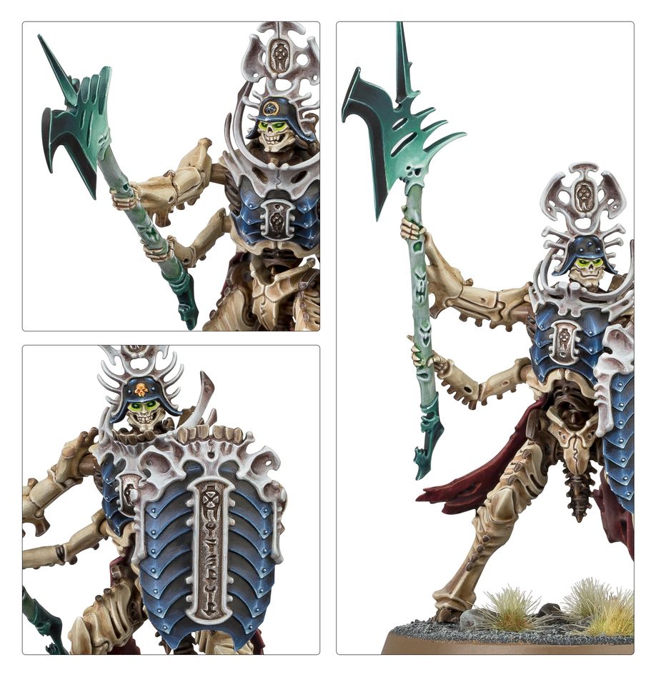 WARHAMMER AGE OF SIGMAR: SPEARHEAD OSSIARCH BONEREAPERS MORTISAN ELITE