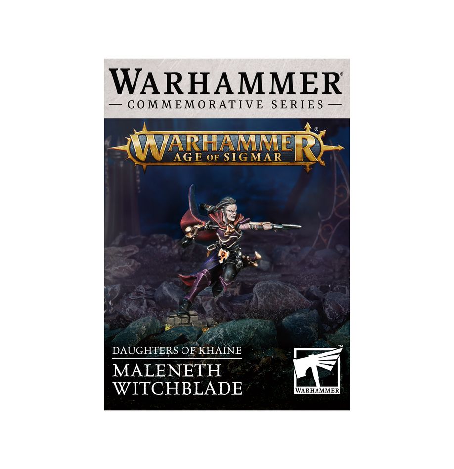 WARHAMMER AGE OF SIGMAR: DAUGHTERS OF KHAINE MALENETH WITCHBLADE