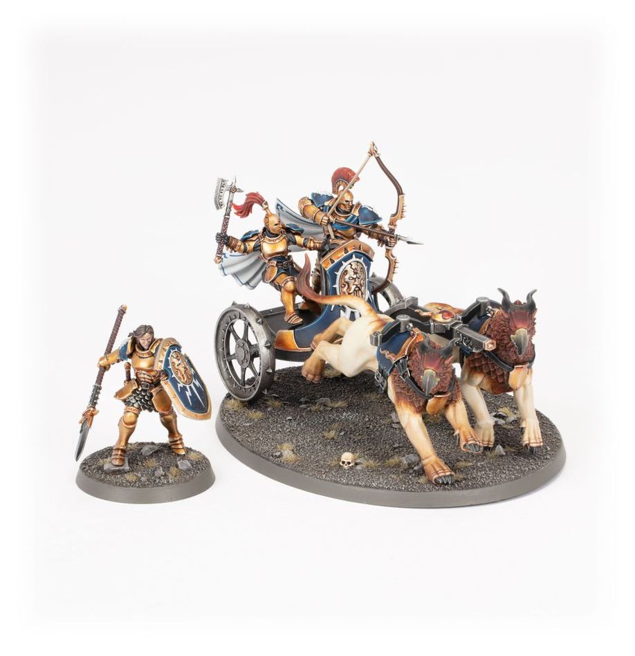 WARHAMMER AGE OF SIGMAR: STORMCAST ETERNALS STORMSTRIKE CHARIOT