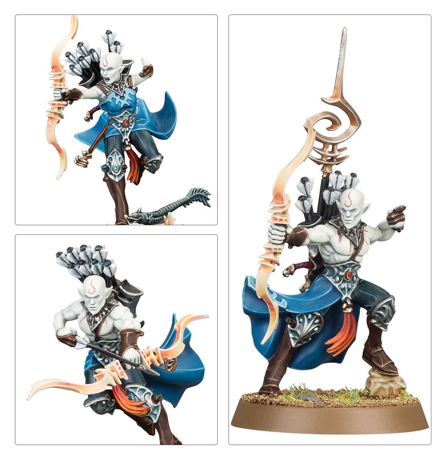 WARHAMMER AGE OF SIGMAR: SPEARHEAD IDONETH DEEPKIN AKHELIAN TIDE GUARD
