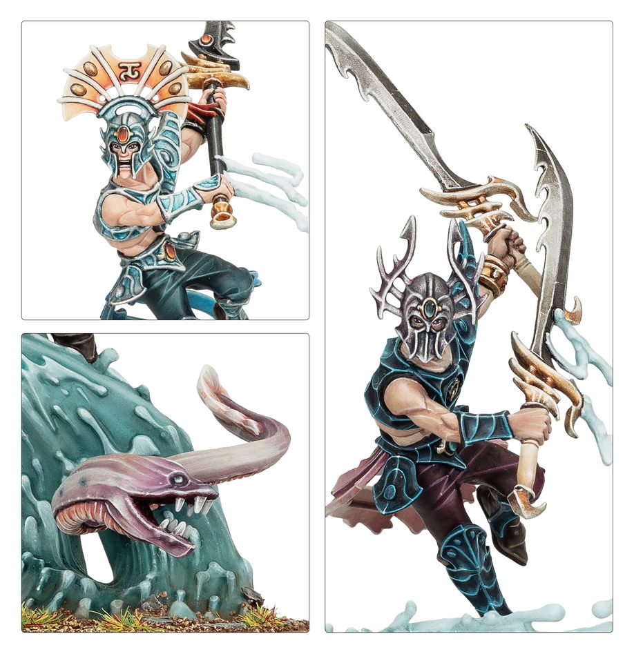 WARHAMMER AGE OF SIGMAR: IDONETH DEEPKIN IKON OF THE SEA