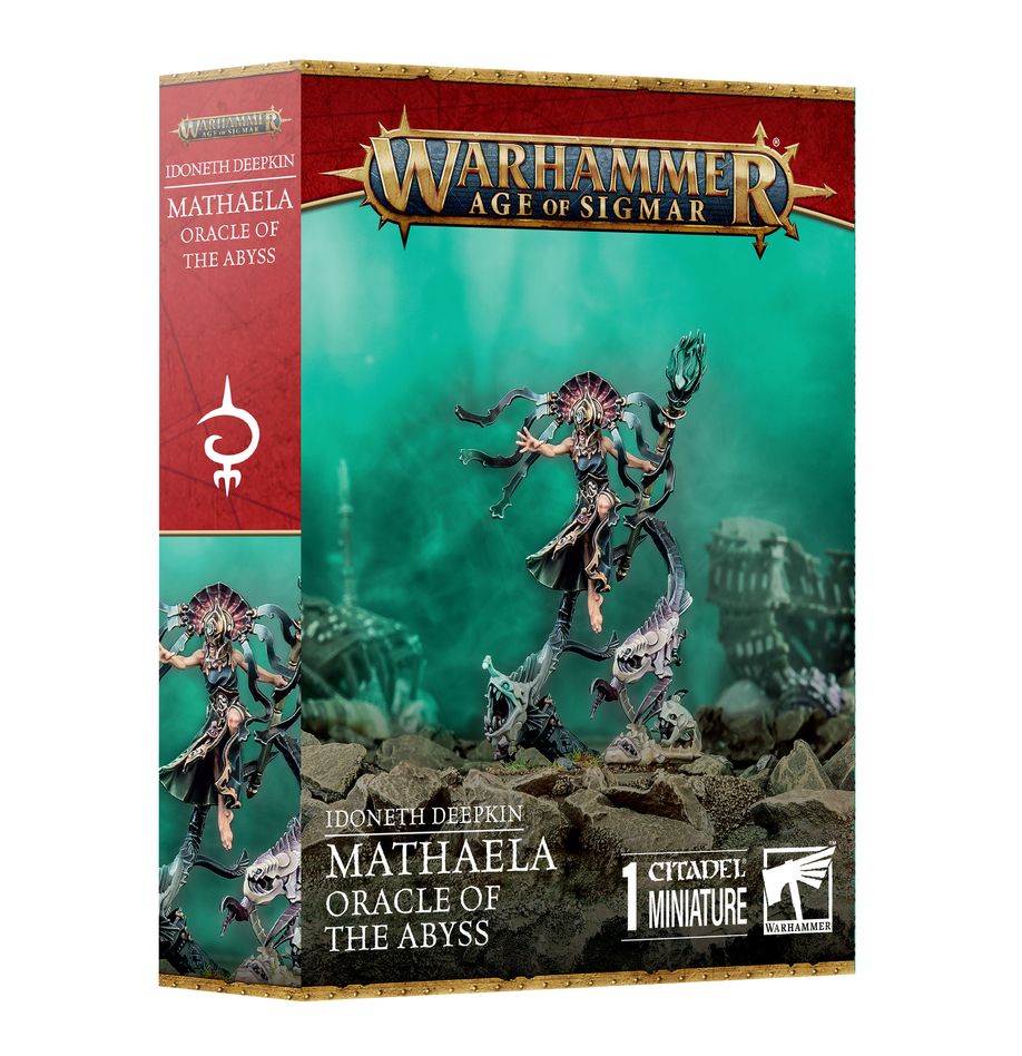 WARHAMMER AGE OF SIGMAR: IDONETH DEEPKIN MATHAELA ORACLE OF THE ABYSS