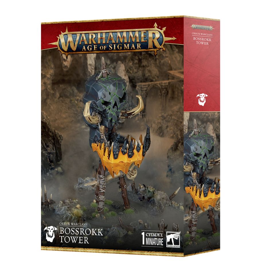 WARHAMMER AGE OF SIGMAR: ORRUK WARCLANS BOSSROKK TOWER
