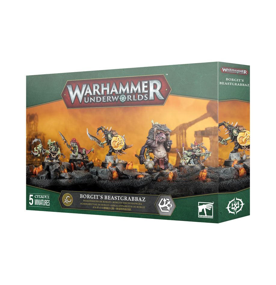 WARHAMMER AGE OF SIGMAR: UNDERWORLDS BORGIT'S BEASTGRABBAZ