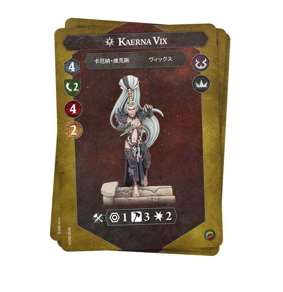 WARHAMMER AGE OF SIGMAR: UNDERWORLDS KNIVES OF THE CRONE