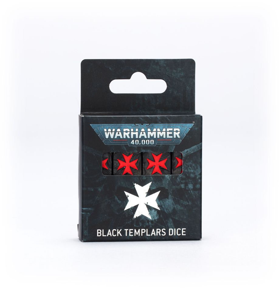 WARHAMMER 40K: BLACK TEMPLARS DICE