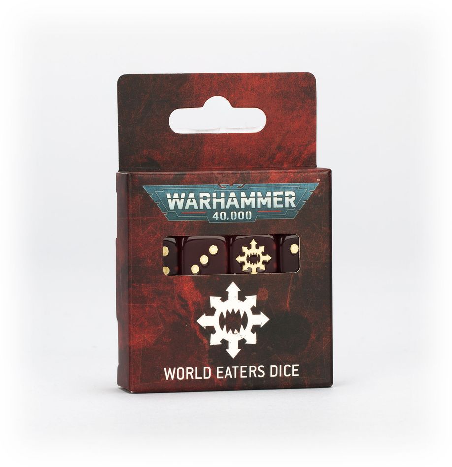 WARHAMMER 40K: WORLD EATERS DICE SET