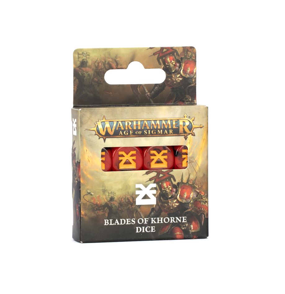 WARHAMMER AGE OF SIGMAR: BLADES OF KHORNE DICE