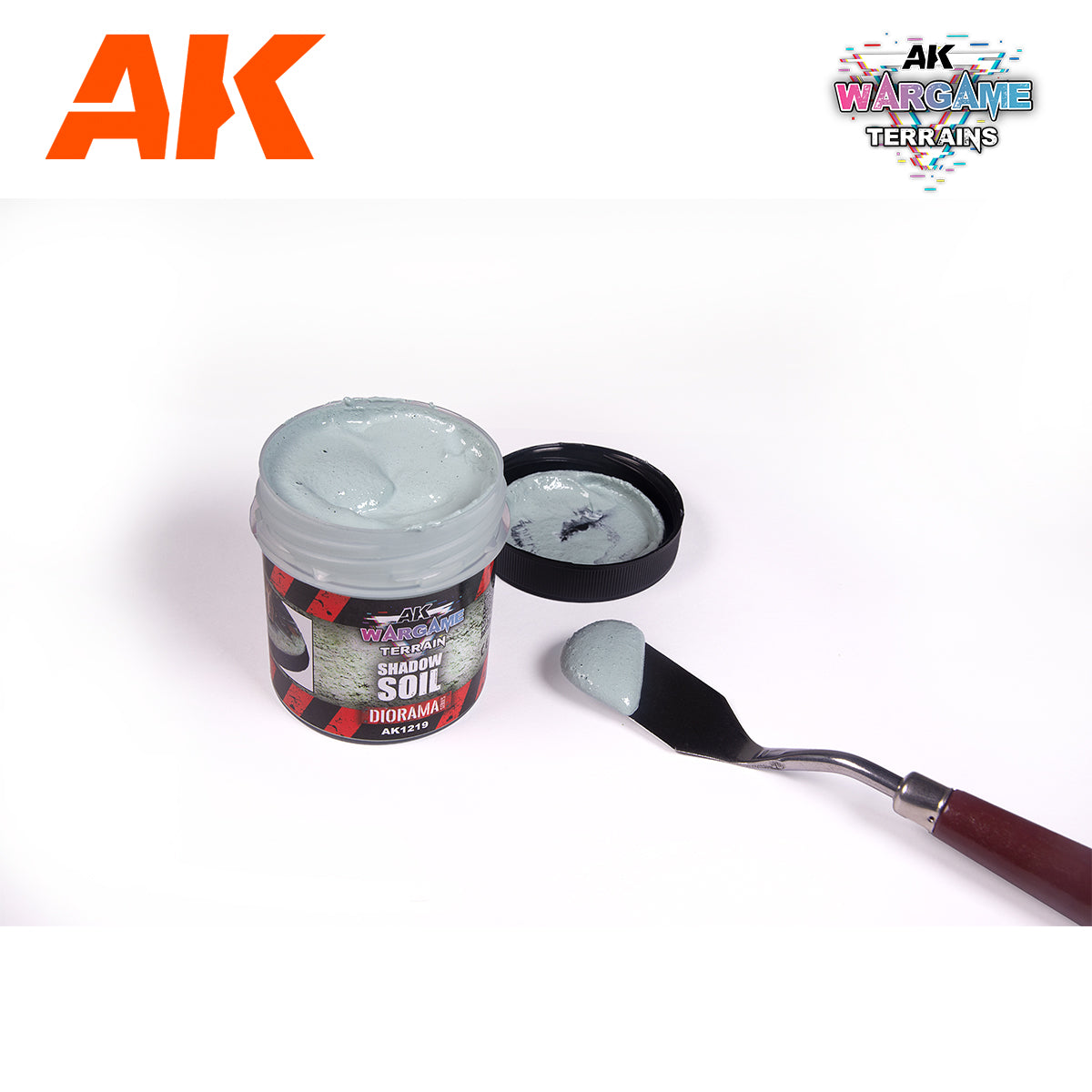 AK INTERACTIVE: SHADOW SOIL – WARGAME TERRAINS – 100ML