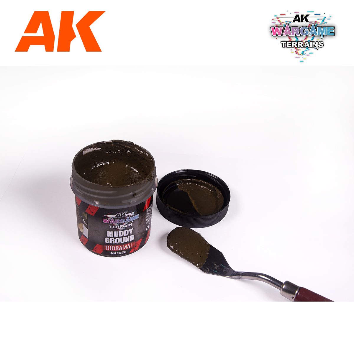 AK INTERACTIVE: MUDDY GROUND – WARGAME TERRAINS – 100ML
