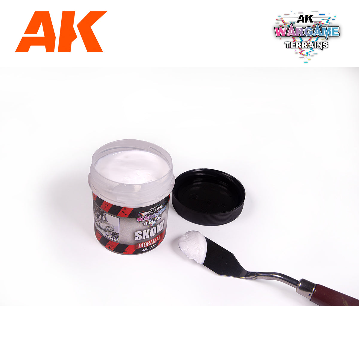 AK INTERACTIVE: SNOW – WARGAME TERRAINS – 100ML