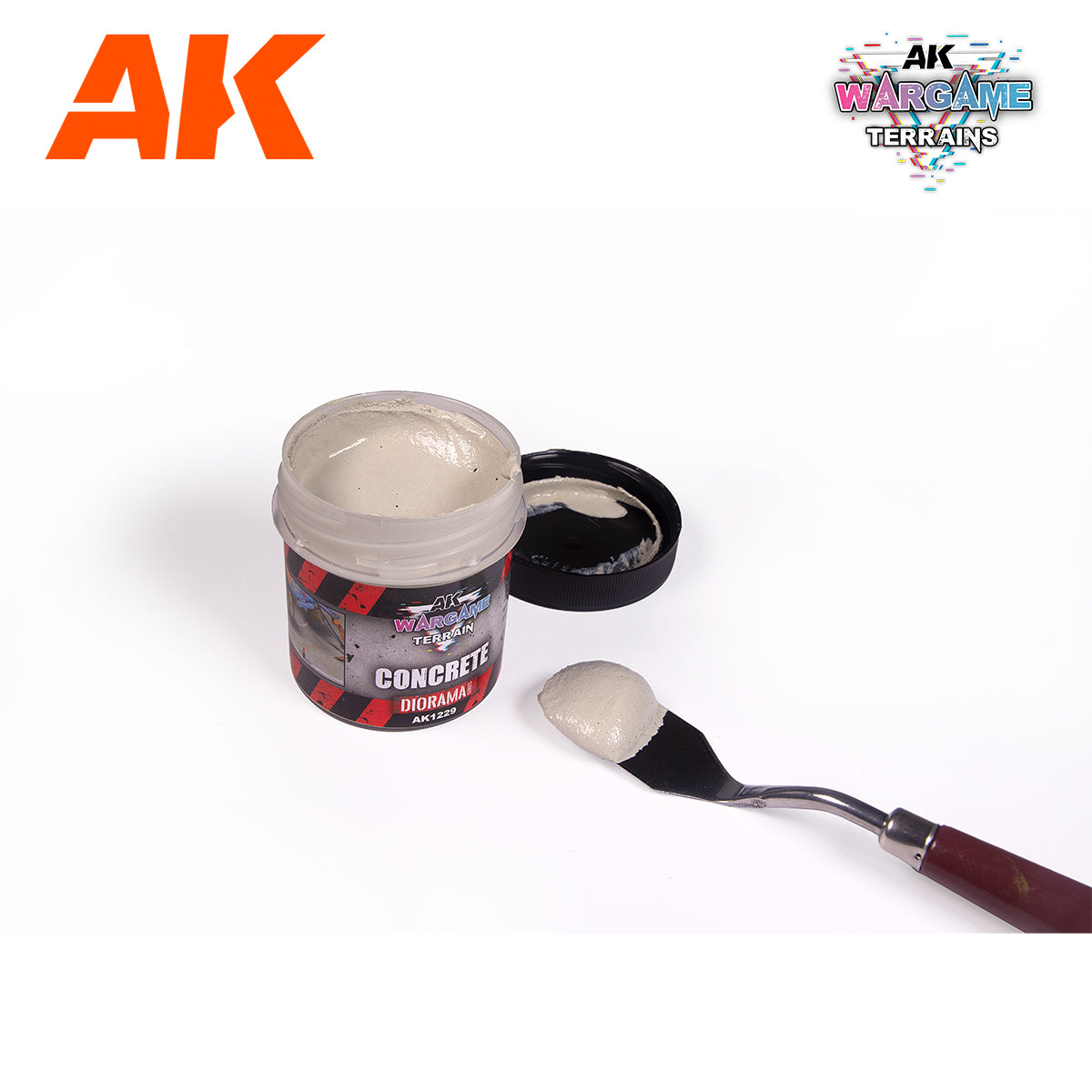 AK INTERACTIVE: CONCRETE – WARGAME TERRAINS – 100ML