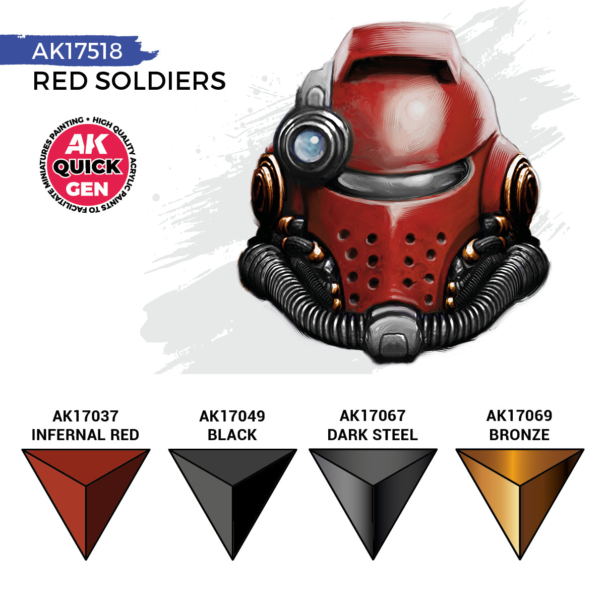 AK INTERACTIVE: RED SOLDIERS (QUICK GEN SET)