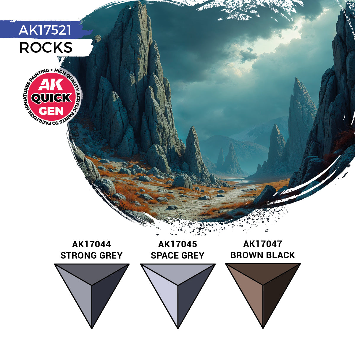 AK INTERACTIVE: ROCKS (QUICK GEN SET)