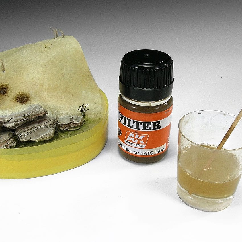AK INTERACTIVE: RESIN WATER 2-COMPONENTS EPOXY RESIN - 375ML