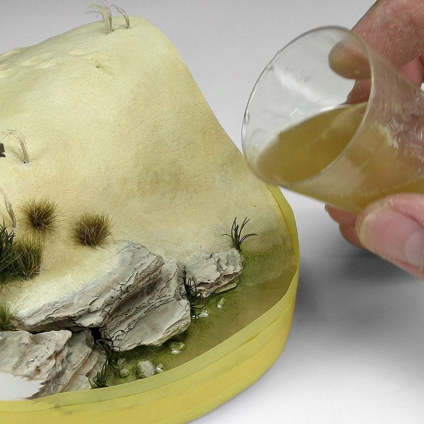 AK INTERACTIVE: RESIN WATER 2-COMPONENTS EPOXY RESIN - 375ML