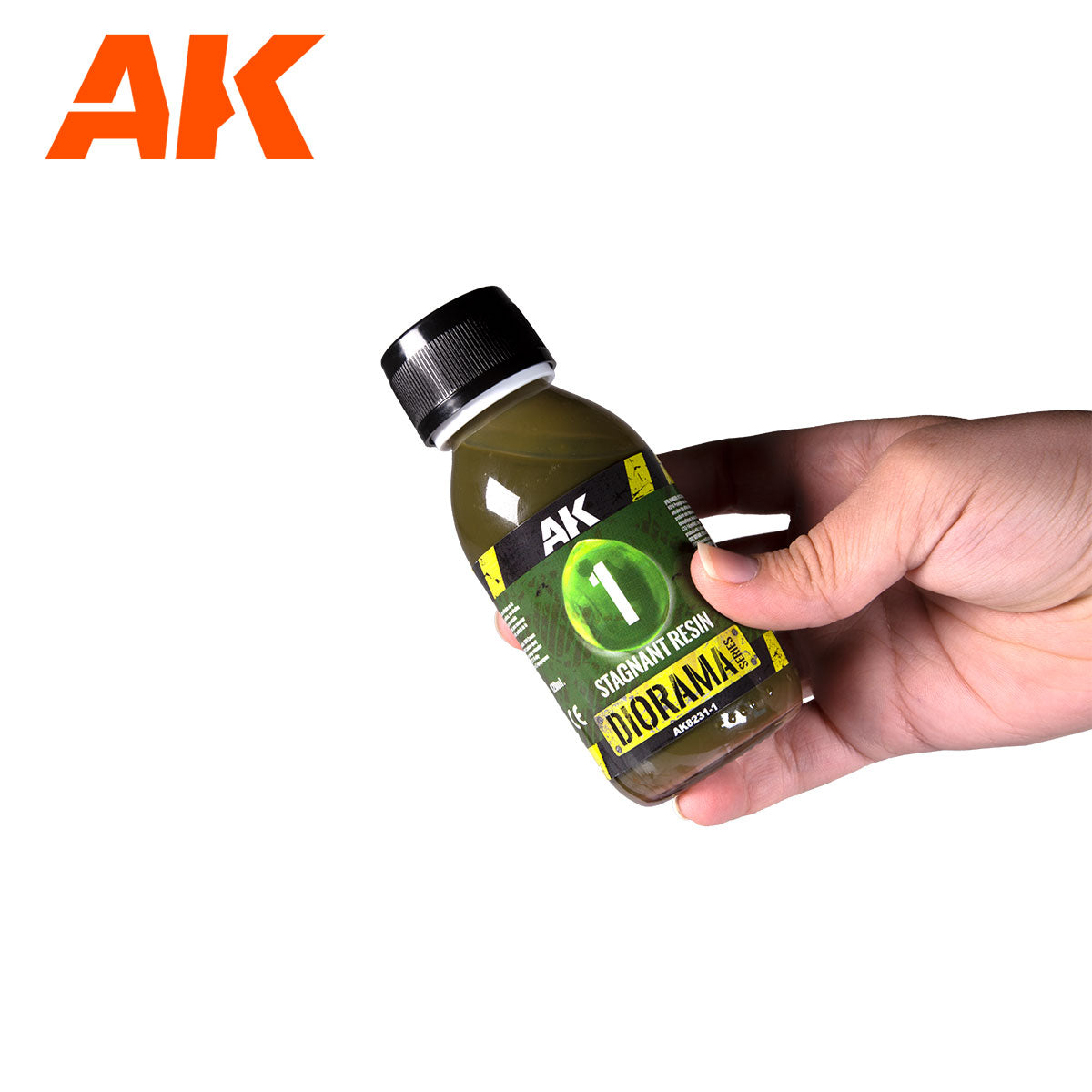 AK INTERACTIVE: RESIN STAGNANT WATER COMPONENTS EPOXY RESIN 180ML