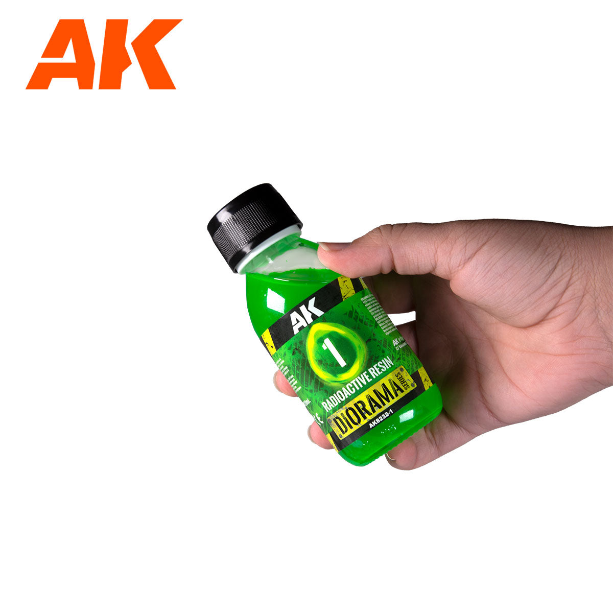 AK INTERACTIVE: RESIN RADIOACTIVE WATER COMPONENTS EPOXY RESIN 180 ML