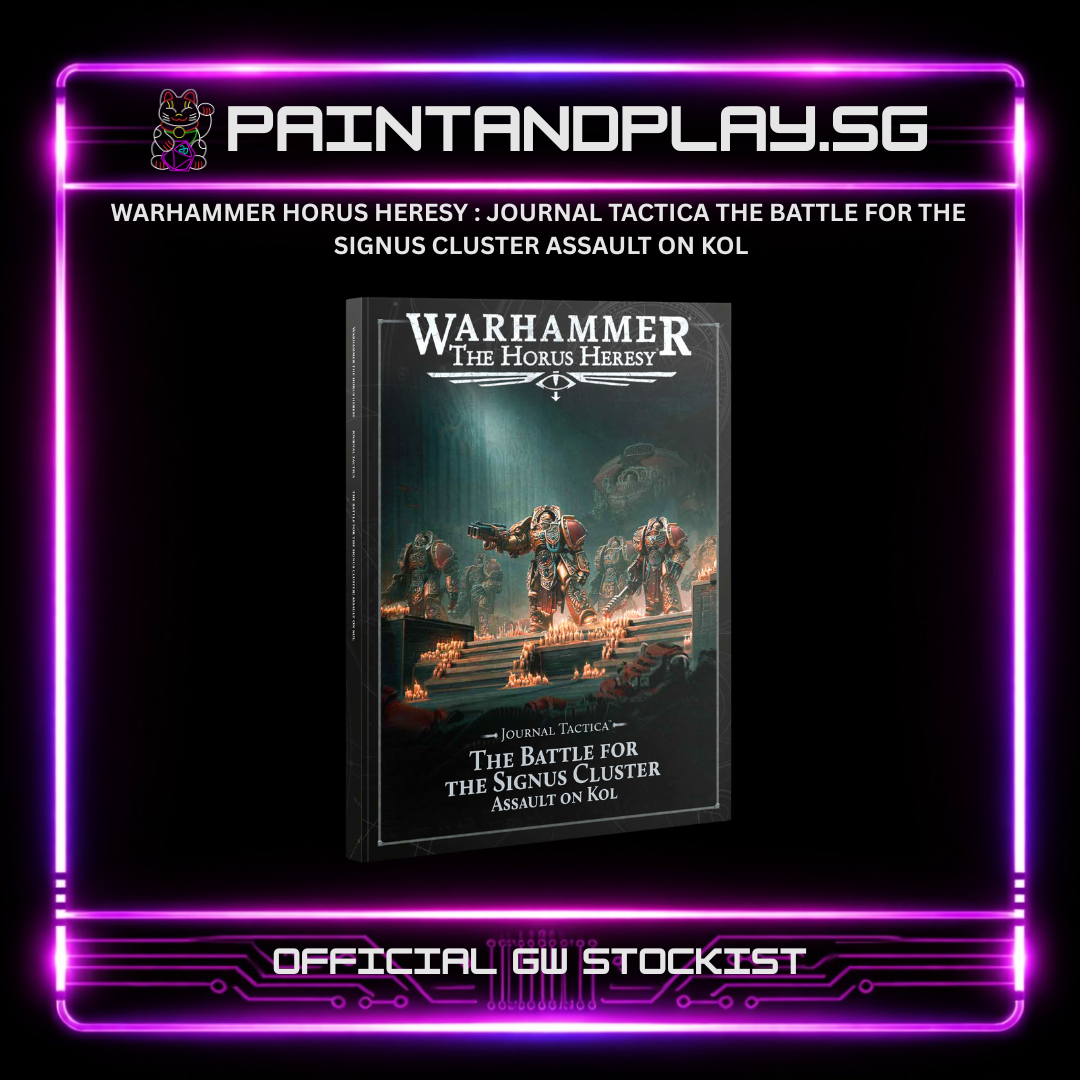 WARHAMMER HORUS HERESY : JOURNAL TACTICA THE BATTLE OF THE SIGNUS CLUSTER