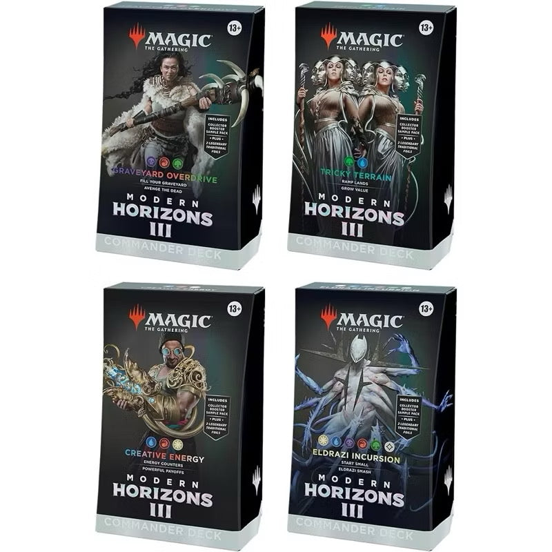 MAGIC THE GATHERING: MODERN HORIZONS 3 COMMANDER DECKS