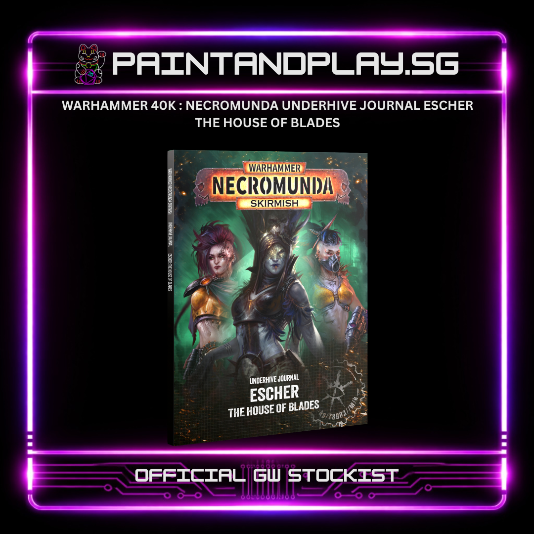 WARHAMMER 40K : NECROMUNDA JOURNAL ESCHER HOUSE OF BLADES