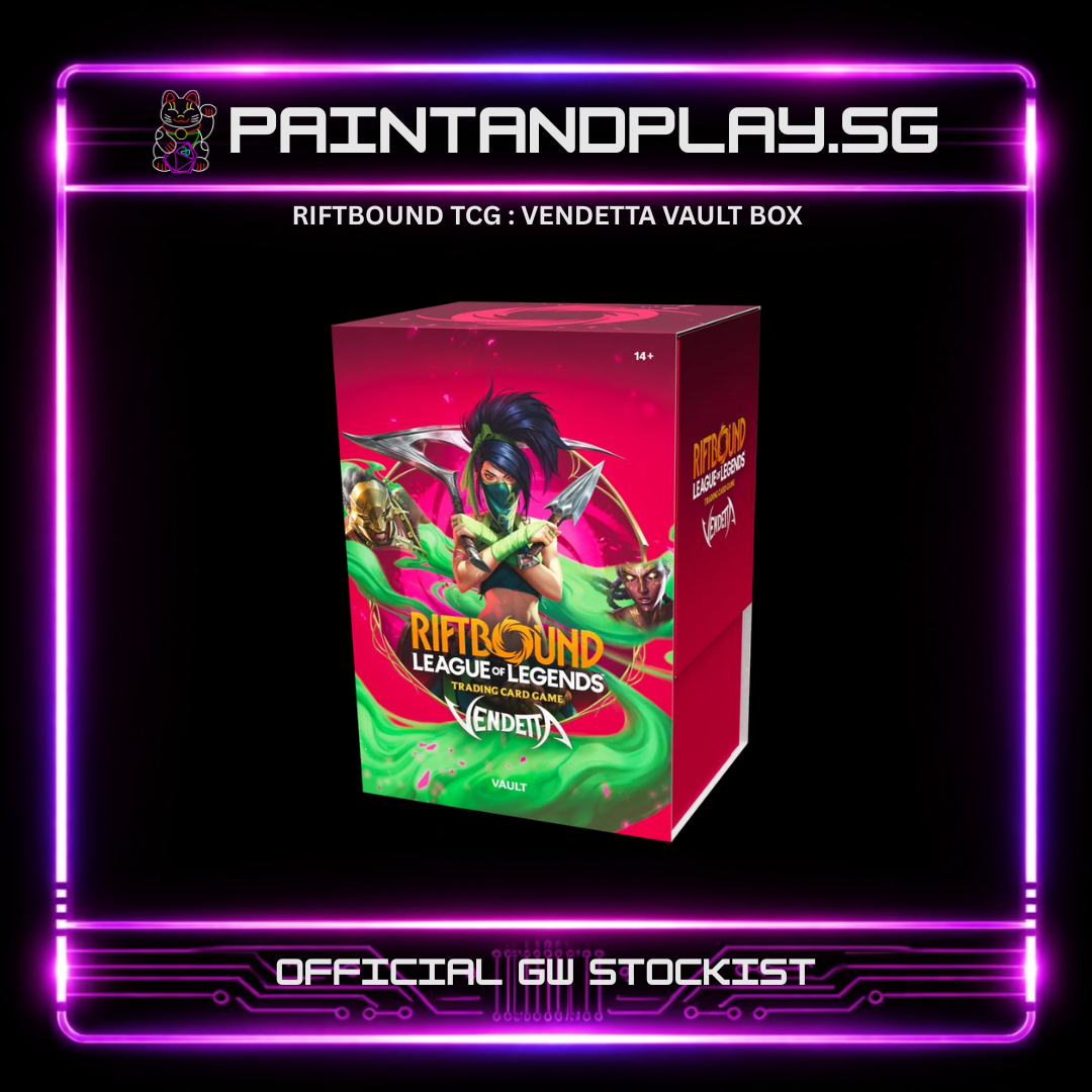 RIFTBOUND TCG : VENDETTA VAULT BOX