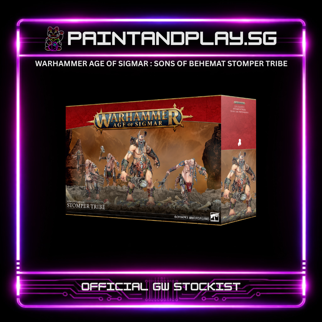 WARHAMMER AGE OF SIGMAR : SONS OF BEHEMAT STOMPER TRIBE