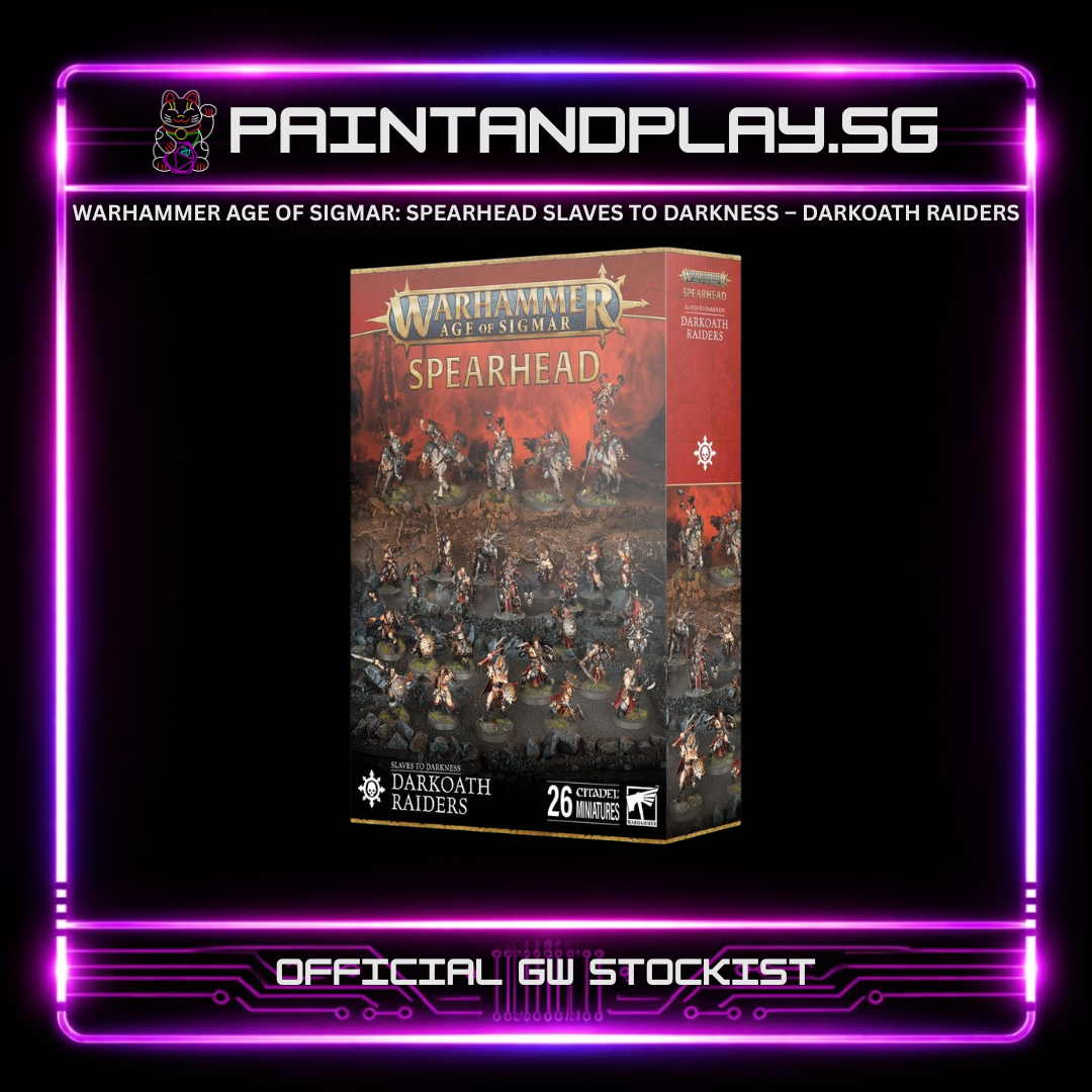 WARHAMMER AGE OF SIGMAR: SPEARHEAD SLAVES TO DARKNESS – DARKOATH RAIDERS