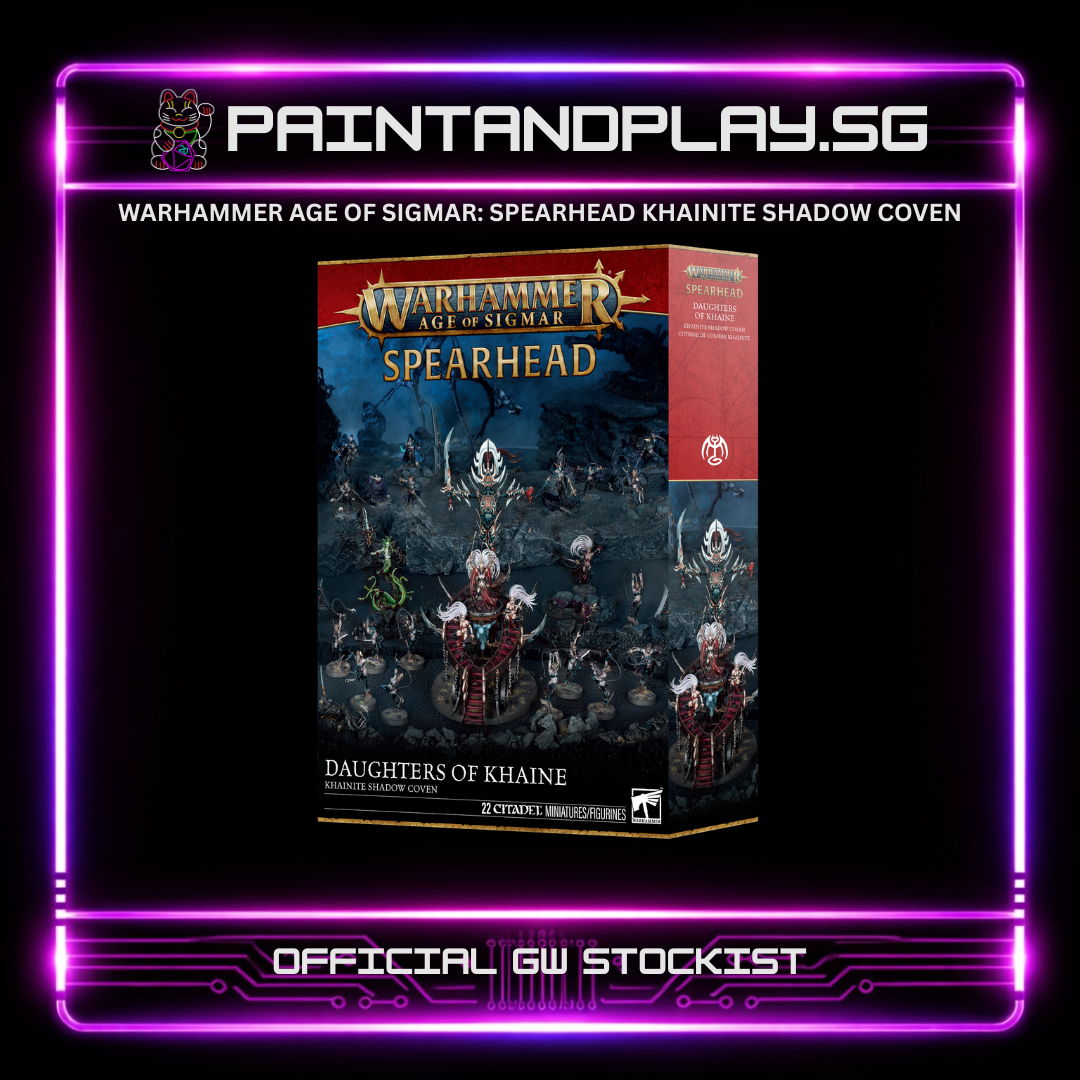 WARHAMMER AGE OF SIGMAR: SPEARHEAD KHAINITE SHADOW COVEN