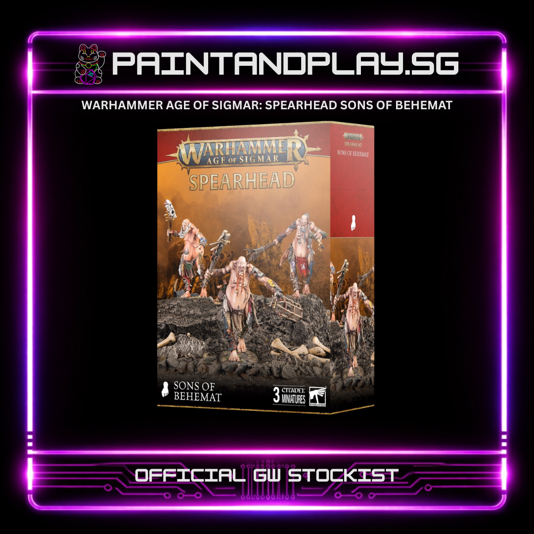 WARHAMMER AGE OF SIGMAR: SPEARHEAD SONS OF BEHEMAT