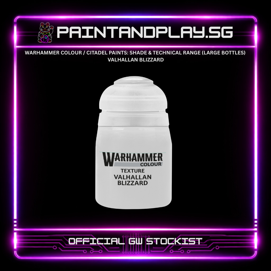 WARHAMMER COLOUR / CITADEL PAINTS: SHADE & TECHNICAL RANGE (LARGE BOTTLES)