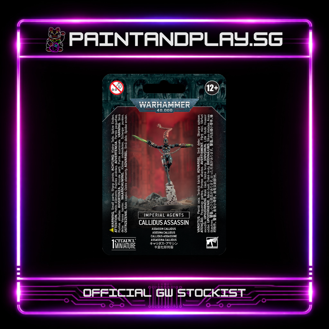 WARHAMMER 40K: IMPERIAL AGENTS CALLIDUS ASSASSIN