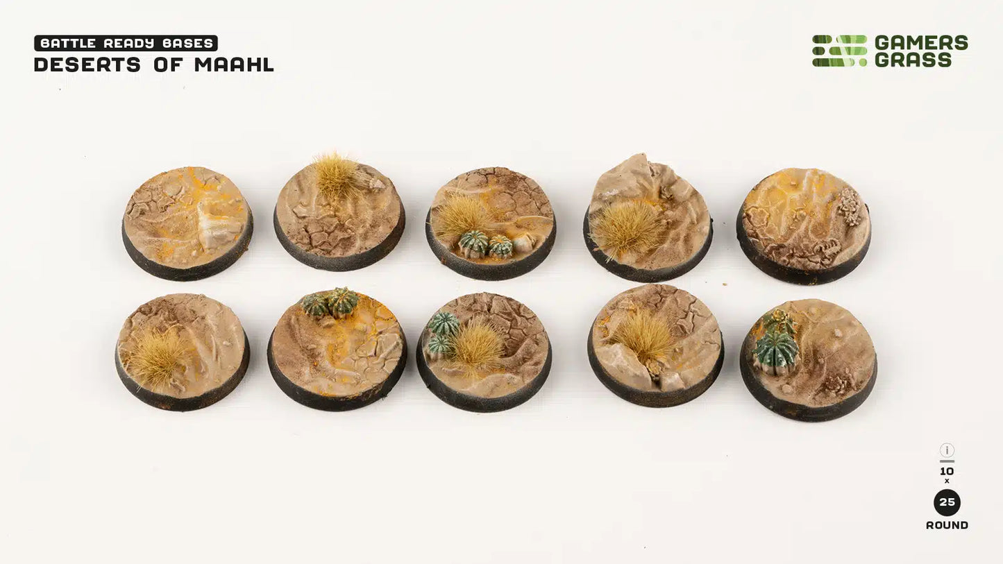 GAMER'S GRASS: DESERTS OF MAAHL BASES