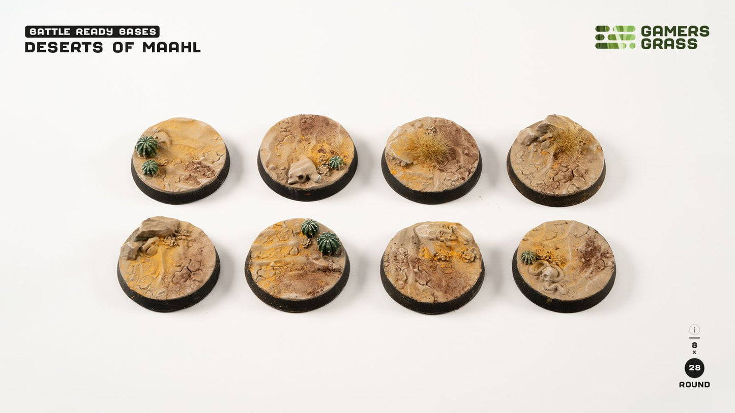 GAMER'S GRASS: DESERTS OF MAAHL BASES