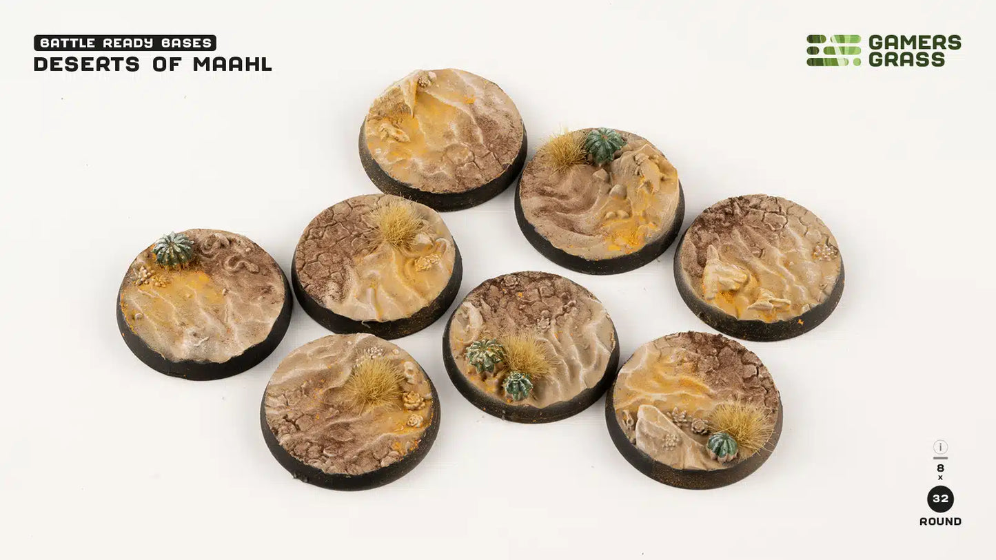 GAMER'S GRASS: DESERTS OF MAAHL BASES