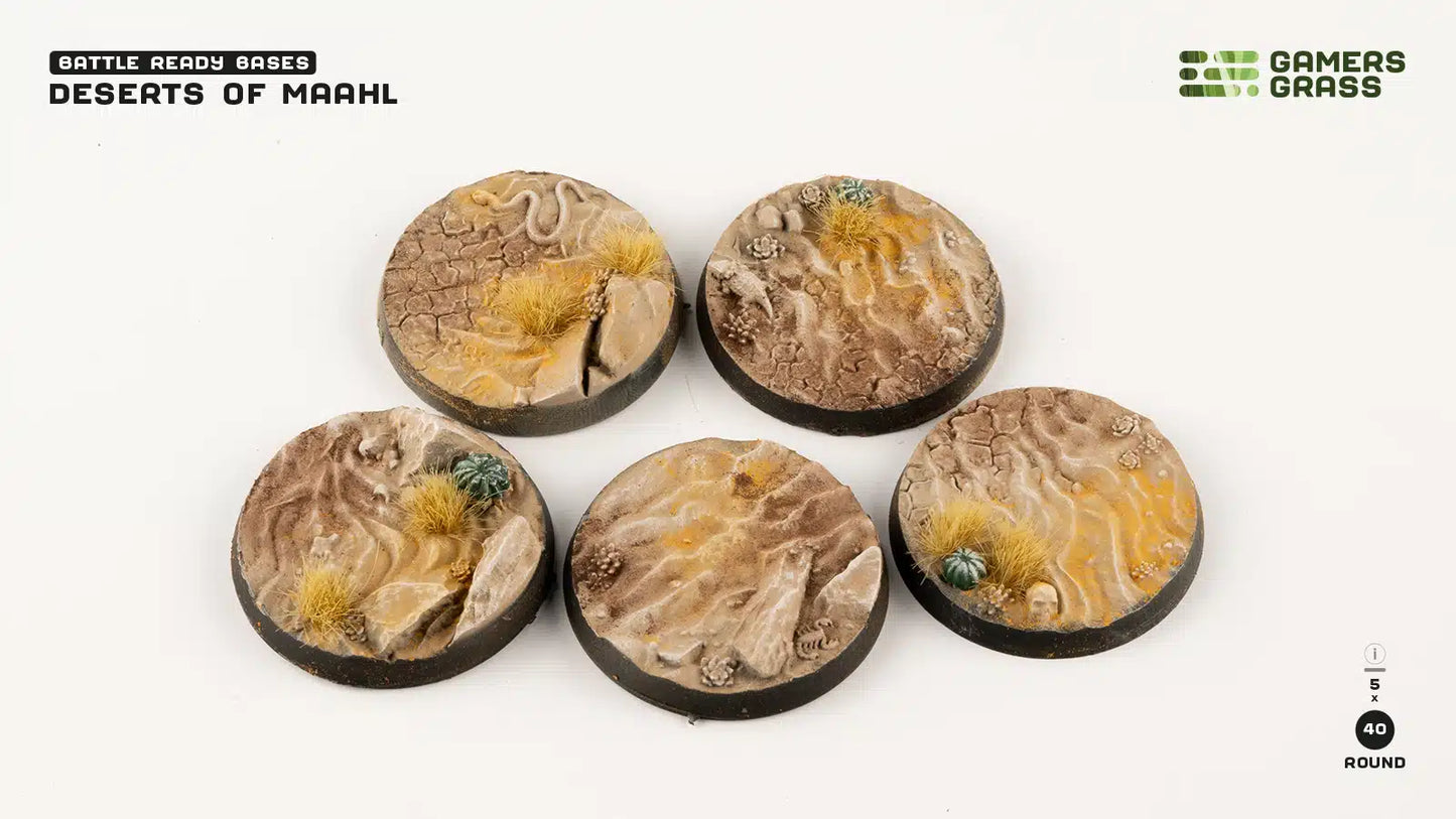 GAMER'S GRASS: DESERTS OF MAAHL BASES
