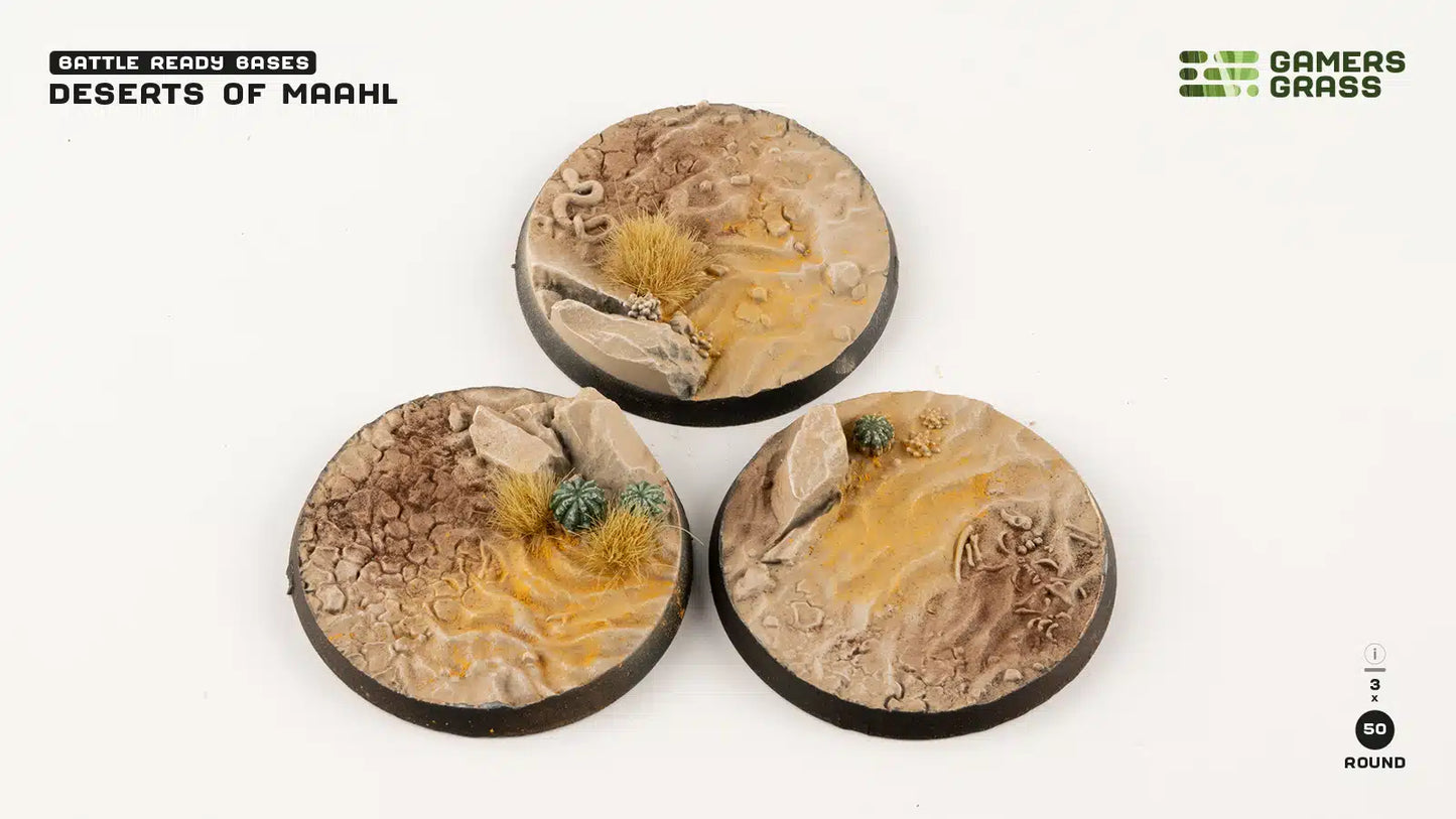 GAMER'S GRASS: DESERTS OF MAAHL BASES