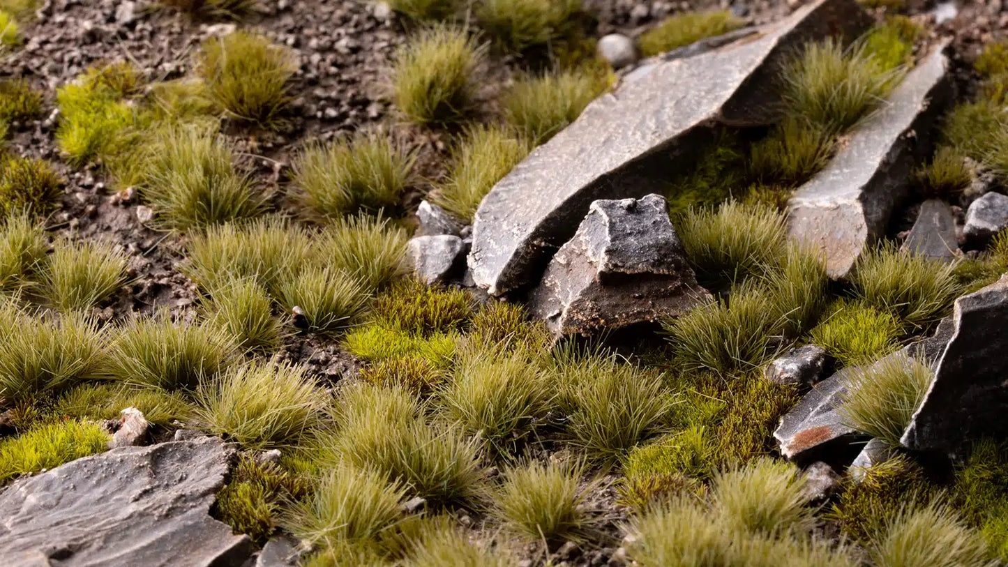 GAMER'S GRASS: DRY GREEN 6MM (WILD 70X)
