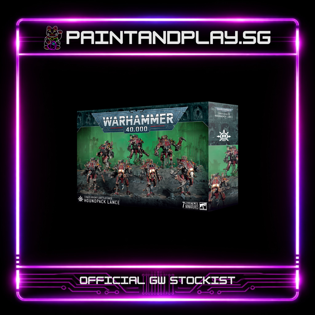 WARHAMMER 40K: CHAOS KNIGHTS HOUNDPACK LANCE