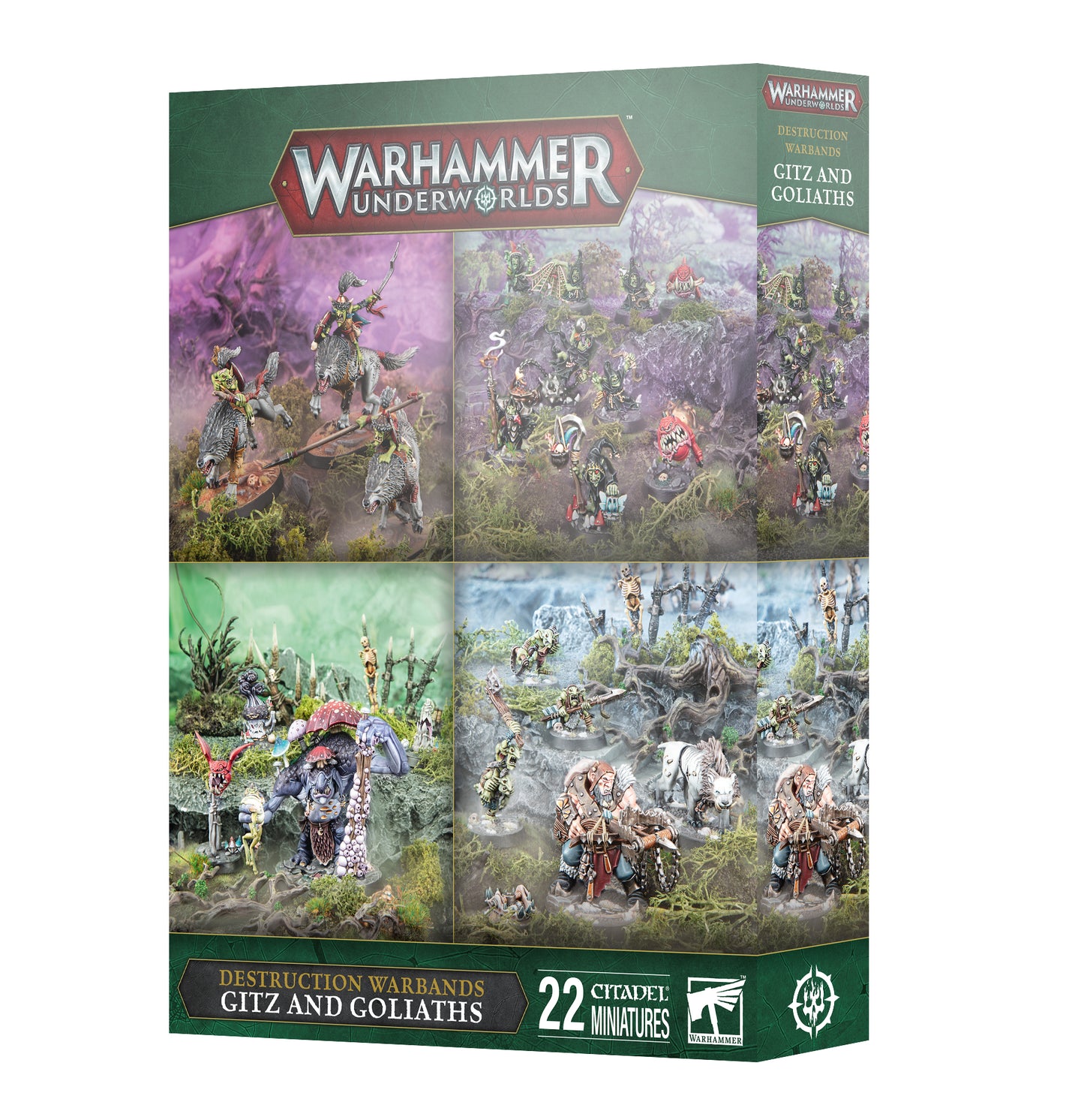 WARHAMMER AGE OF SIGMAR: UNDERWORLDS GITZ AND GOLIATHS