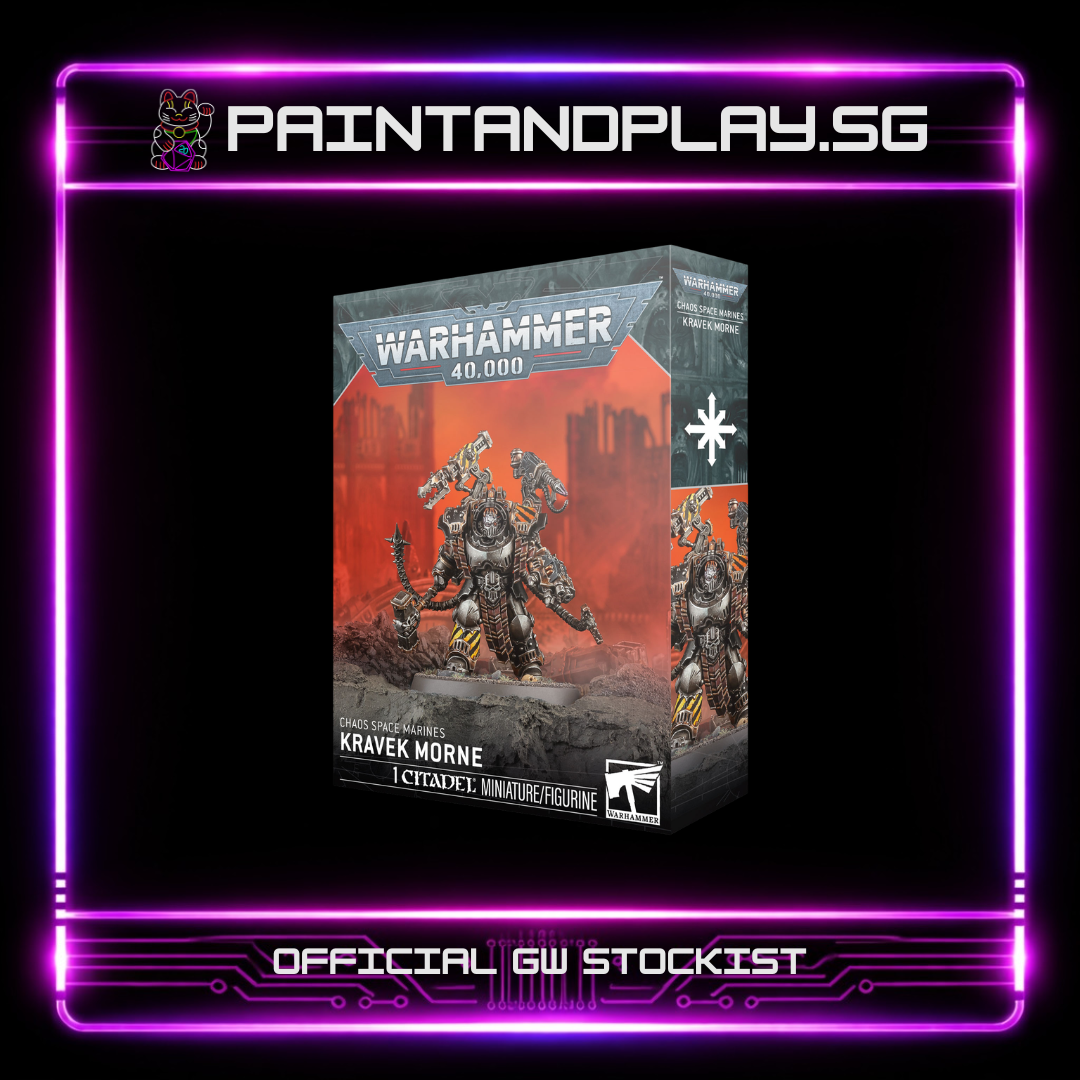 WARHAMMER 40K: CHAOS SPACE MARINES KRAVEK MORNE