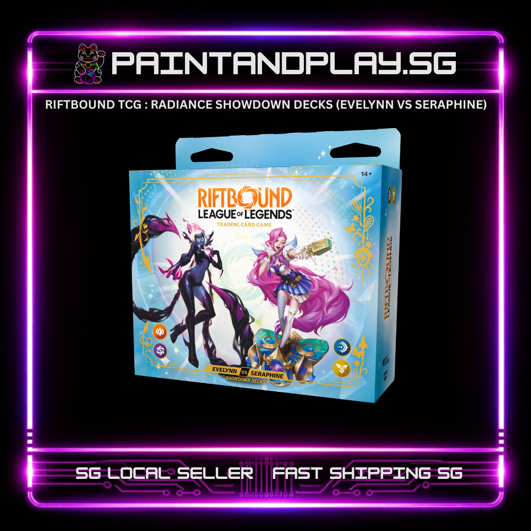 RIFTBOUND TCG : RADIANCE SHOWDOWN DECKS (EVELYNN VS SERAPHINE)
