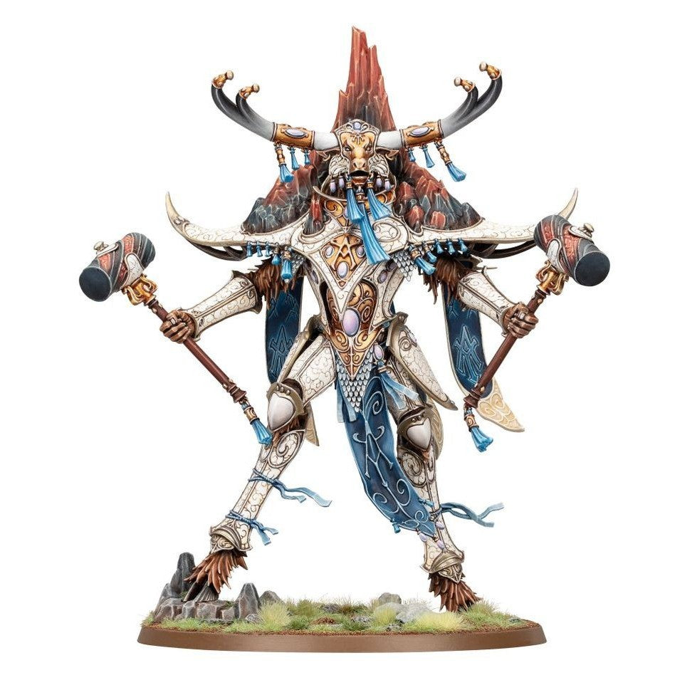 WARHAMMER AGE OF SIGMAR: LUMINETH REALM-LORDS AVALENOR THE STONEHEART KING