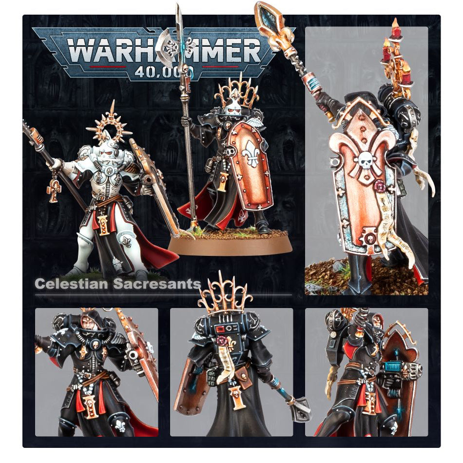 WARHAMMER 40K: ADEPTA SORORITAS CELESTIAN SACRESANTS